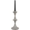 Clayre & Eef 6Y4947 Candelero Ø 12x26 cm Gris