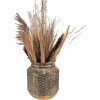 Clayre & Eef 6Y4965 Decoración Maceta Ø 25x26 cm Color Oro
