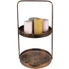 Clayre & Eef 6Y4977 Estantería 29x28x53 cm Color Cobre