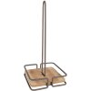 Clayre & Eef 6Y5256 Portarrollos de Cocina 15x15x32 cm Marrón