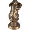 Clayre & Eef 6Y5322 Candelero Conejo 10x7x16 cm Color Oro