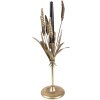 Clayre & Eef 6Y5323 Portavelas 16x16x45 cm Color Dorado