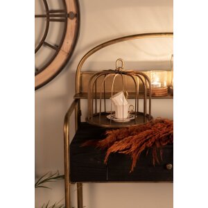 Clayre & Eef 6Y5328 Campana Ø 26x32 cm Cobre Redonda