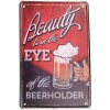 Clayre & Eef 6Y5351 Señal de texto 20x1x30 cm Rojo - Blanco