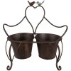 Clayre & Eef 6Y5436 Jardinera 39x18x39 cm Marrón