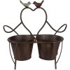 Clayre & Eef 6Y5436 Jardinera 39x18x39 cm Marrón