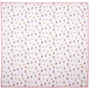 Clayre & Eef BPD05 Mantel 150x250 cm Beige - Rosa...