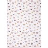 Clayre & Eef BPD42 Paño de cocina 50x70 cm Beige - Rosa Paño de cocina