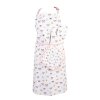 Clayre & Eef BPD44 Guante de horno 18x30 cm Beige - Rosa
