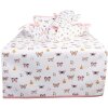 Clayre & Eef BPD44 Guante de horno 18x30 cm Beige - Rosa