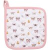 Clayre & Eef BPD45K Potholder Niño 16x16 cm Beige - Rosa
