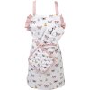 Clayre & Eef BPD45K Potholder Niño 16x16 cm Beige - Rosa