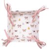 Clayre & Eef BPD47 Panera 35x35x8 cm Beige - Rosa