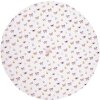 Clayre & Eef BPD48 Paño de cocina Ø 80 cm Beige - Rosa Redondo