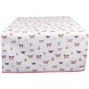 Clayre & Eef BPD64 Traves de Mesa 50x140 cm Beige - Rosa