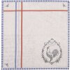 Clayre & Eef DFR43 Servilletas de tela (6 piezas) 40x40 cm Beige Cuadradas