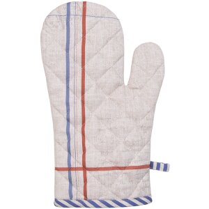 Clayre & Eef DFR44 Guante de horno 18x30 cm Beige