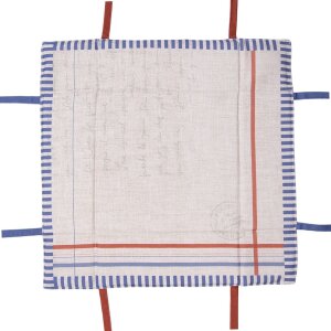 Clayre & Eef DFR47 Panera 35x35x8 cm Beige Cuadrada