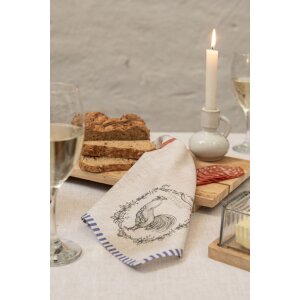 Clayre & Eef DFR47 Panera 35x35x8 cm Beige Cuadrada