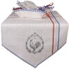 Clayre & Eef DFR47 Panera 35x35x8 cm Beige Cuadrada