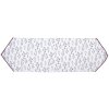 Clayre & Eef SSF65 Camino de Mesa 50x160 cm Blanco - Azul
