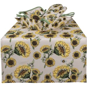 Clayre & Eef SUS47 Panera 35x35x8 cm Beige - Amarillo