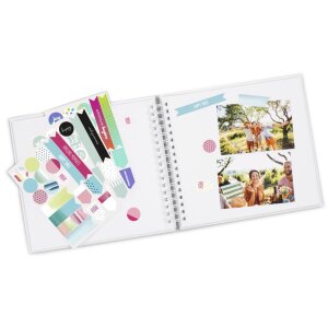 Hama Set Creativo Diseña Tu Propio Album Espiral Accesorios Foto Regalo Idea DIY