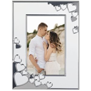 Marco de fotos Hama Alumininum Valentine 13x18 cm blanco