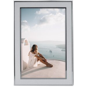 Marco de aluminio Hama Santorini 15x20 cm plata mate