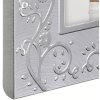 Marco de aluminio Hama Flora 13x18 cm plata