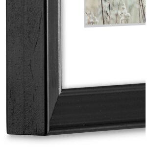 Marco de madera Hama Rise 20x30 cm negro