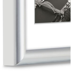 Columpio con marco de plástico Hama 13x18 cm plata