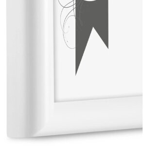 Columpio con marco de plástico Hama 21x29,7 cm blanco