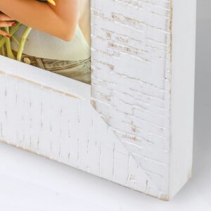 ZEP Marco de madera Nantes 13x18 cm blanco