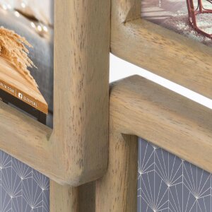 ZEP Marco de madera para galería Digione marrón 9 fotos (56x49 cm)