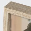 ZEP Marco doble de madera Basilea marrón 10x15 cm y 13x18 cm formato vertical
