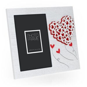 ZEP Marco de madera Yara 13x18 cm Corazones