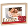 ZEP Marco Retrato Madera Vanessa 10x15 cm Love Hearts Rojo