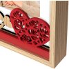 ZEP Marco Retrato Madera Vanessa 10x15 cm Love Hearts Rojo
