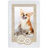 ZEP marco de madera Zampa 10x15 cm foto animal con aplique pata