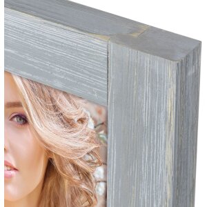 ZEP Marco de madera Gris Parma 13x18 cm