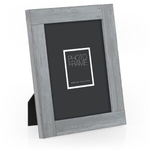 ZEP Marco de madera Parma Gris 15x20 cm