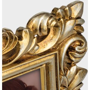 ZEP Marco barroco Piriac Oro 15x20 cm con soporte Resina sintética