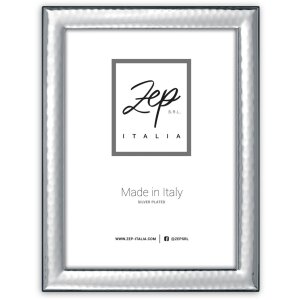 ZEP Marco de Retrato de Metal Pesaro 13x18 cm plata brillante