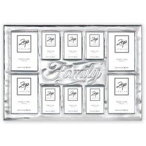 ZEP Marco familiar Legacy 10 fotos plata brillo (47x33 cm)