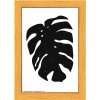 Walther Marco de madera Liv Monstera 10x15 cm naturaleza