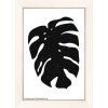 Marco de madera Walther Liv Monstera 10x15 cm blanco