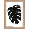 Marco de madera Walther Liv Monstera 10x15 cm Gris