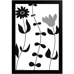 Marco de madera Walther Liv Monstera 20x30 cm negro