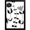 Marco de madera Walther Liv Monstera 20x30 cm negro